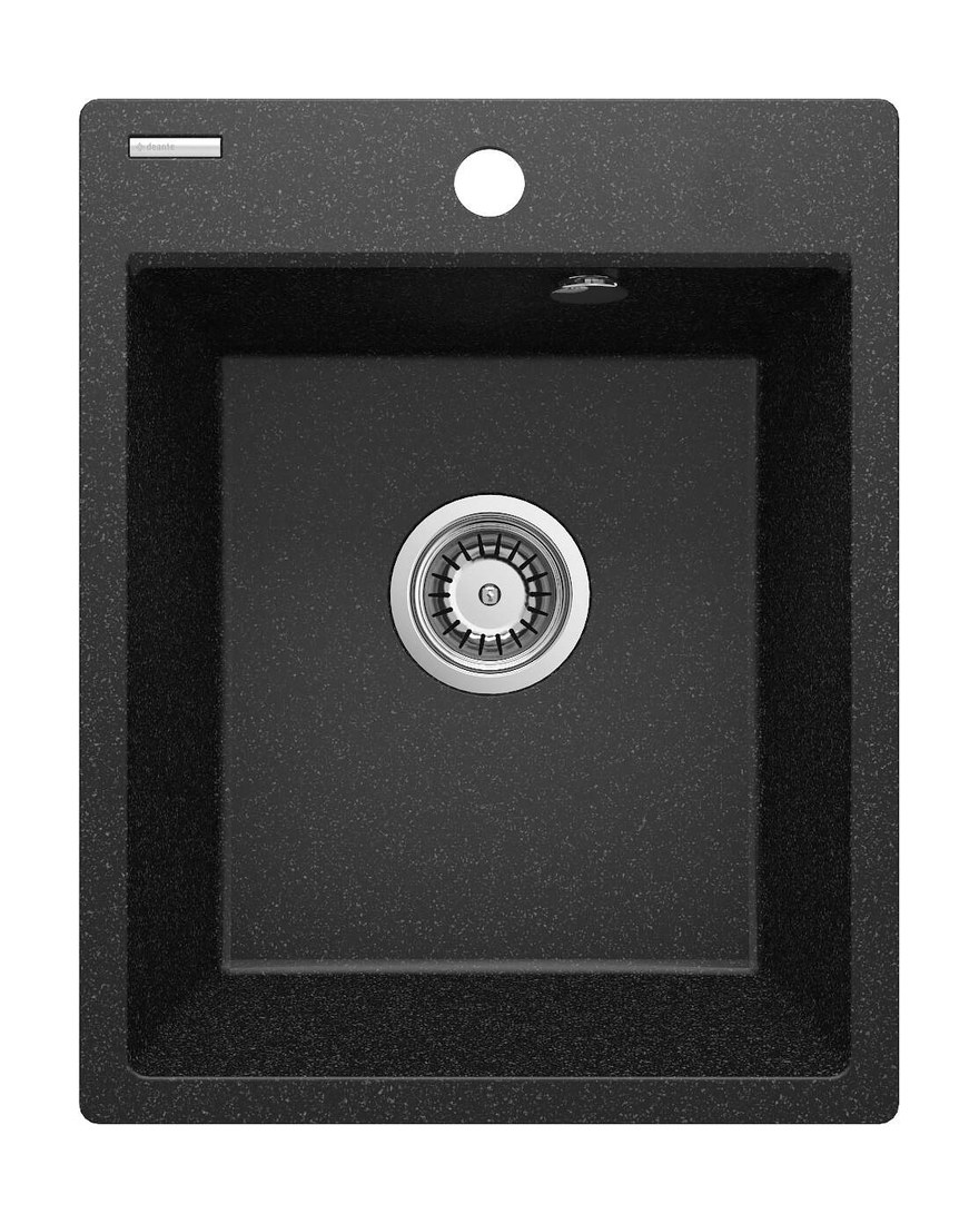 Мойка кухонная гранитная CORIO 400x500x211 с сифоном