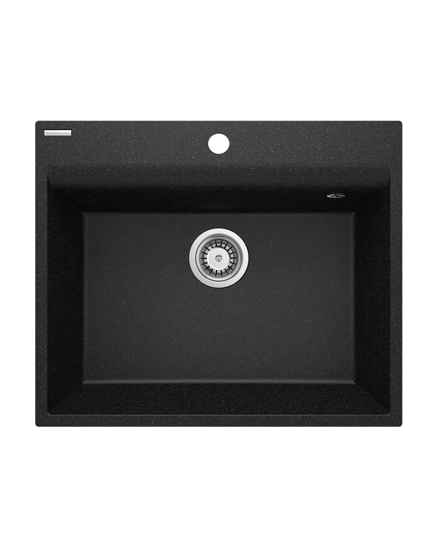 Мойка кухонная гранитная CORIO 600x500x216 с сифоном
